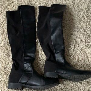 Unisa Black over the knee boots